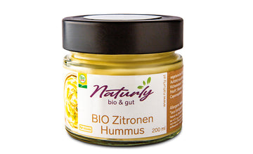 BIO Zitronen Hummus im Glas