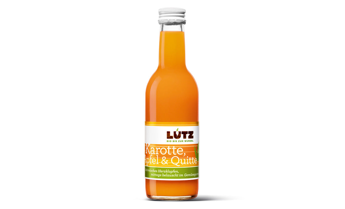 LUTZ BIO-Karotten-Apfel-Quittensaft